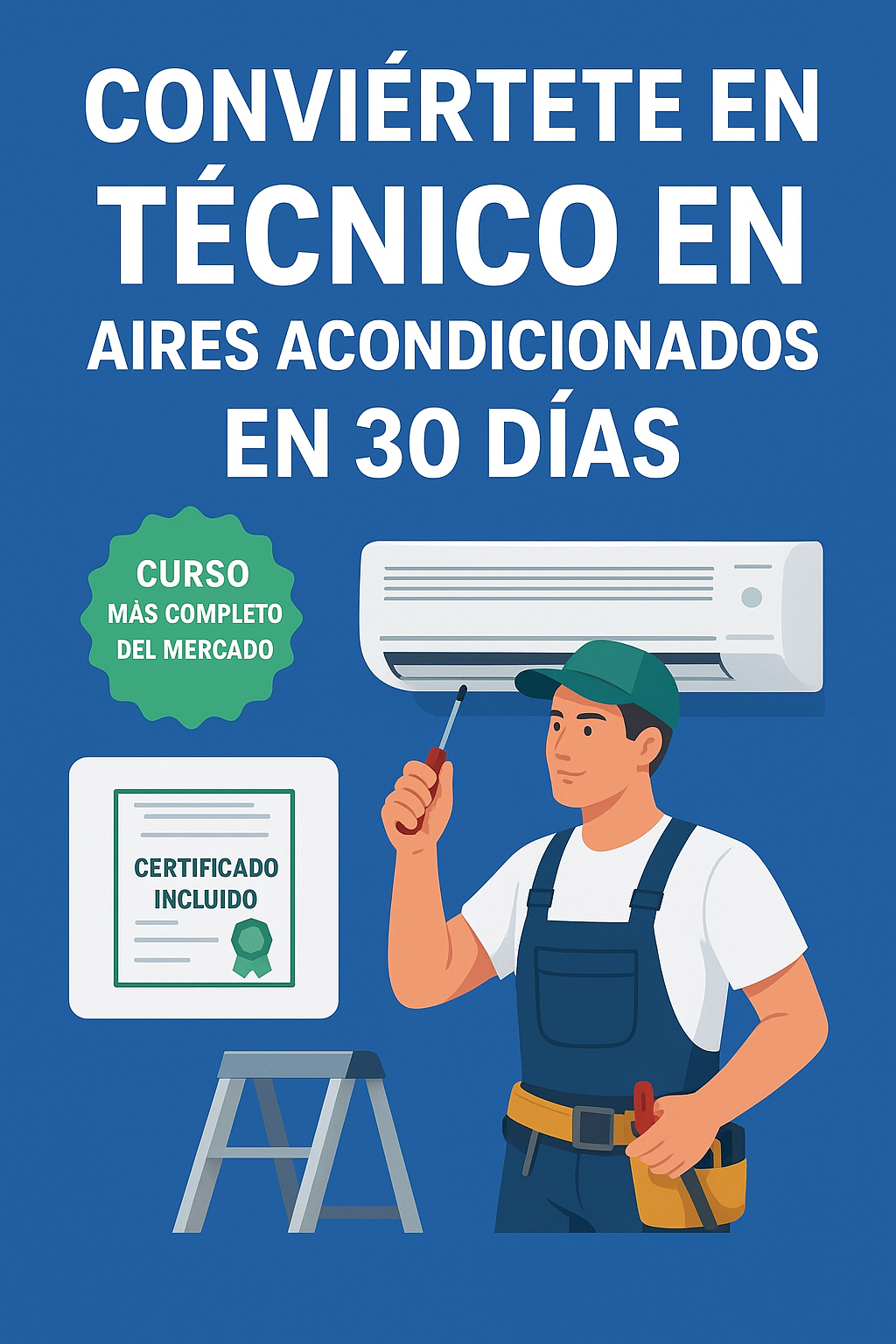 Taller online de Tecnico Especializado en Aires Acondicionados